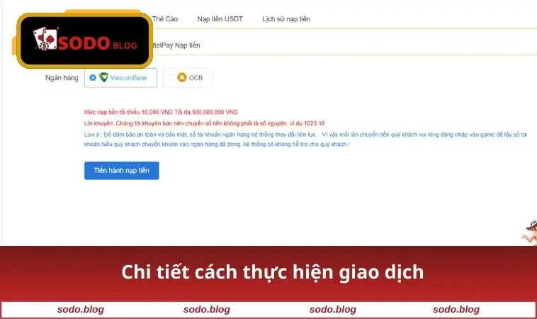 Chi tiết cách thực hiện 