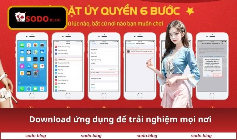 Download ứng dụng để trải nghiệm mọi nơi