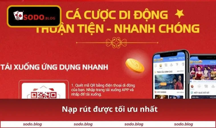 Tải App SODO 2 Nạp rút được tối ưu nhất