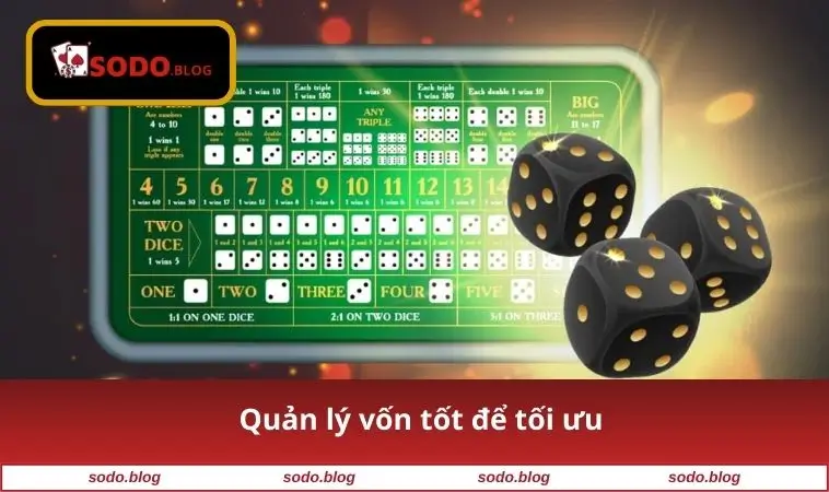 Quản lý vốn tốt để tối ưu