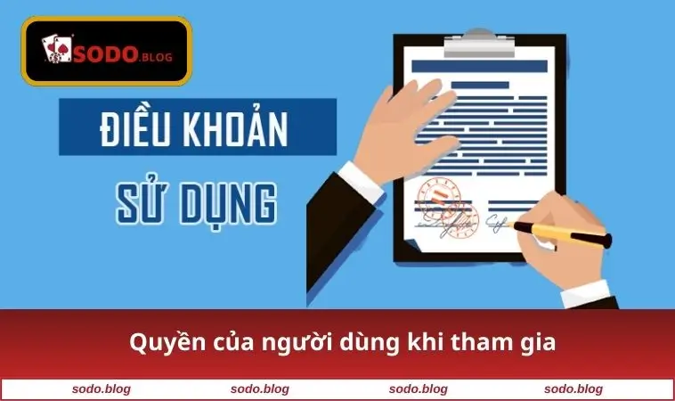 Quyền người dùng khi tham gia